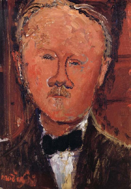 Amedeo Modigliani Portrait de Monsieur cheron china oil painting image